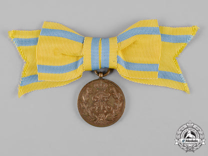 saxony,_kingdom._a_friedrich_august_medal_in_bronze,_women’s_version_c19_1352