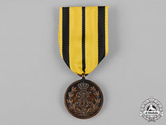 Saxony, Kingdom. A Friedrich August Medal In Bronze