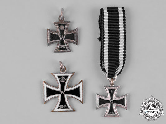 germany,_imperial._a_group_of1914_iron_cross_miniatures_c19_1368_1