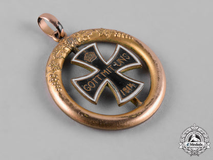 germany,_imperial._a_first_war_patriotic_badge_c19_1384