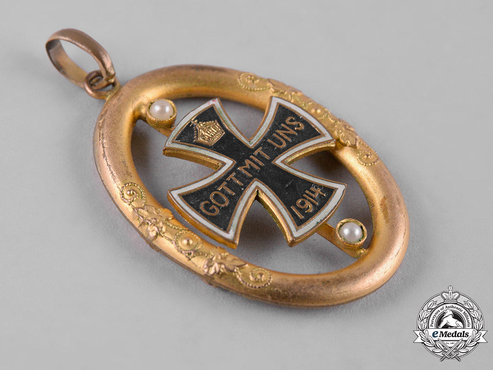 germany,_imperial._a_first_war_patriotic_badge_c19_1517