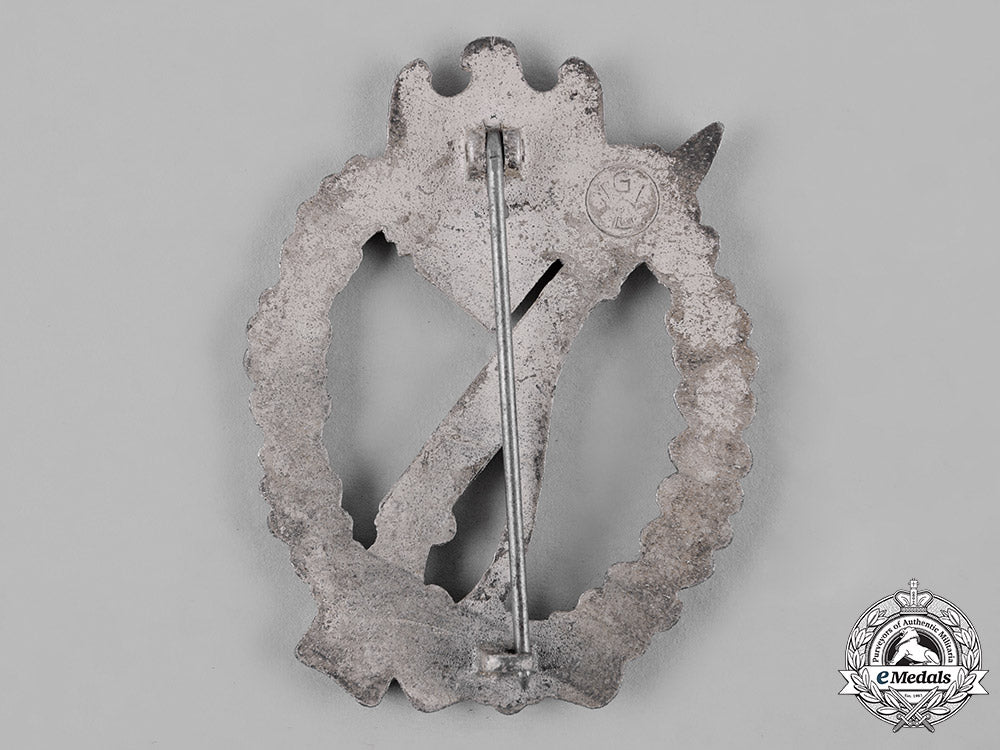 germany,_wehrmacht._a_silver_grade_infantry_assault_badge,_by_gebrüder_wegerhoff_c19_1593