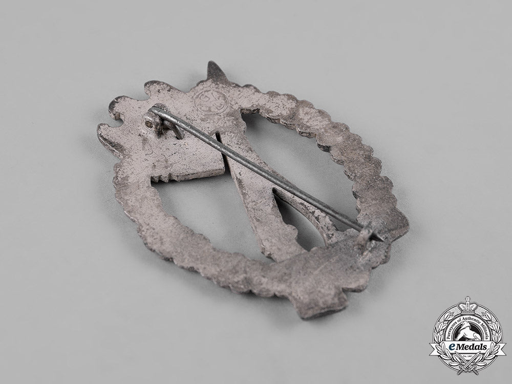 germany,_wehrmacht._a_silver_grade_infantry_assault_badge,_by_gebrüder_wegerhoff_c19_1595