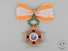 Spain, Kingdom. An Order Of Isabella The Catholic In Gold, Commander, C.1900