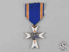 Estonia, Republic. A White Cross Of The Home Guard, Iii Class. C.1935