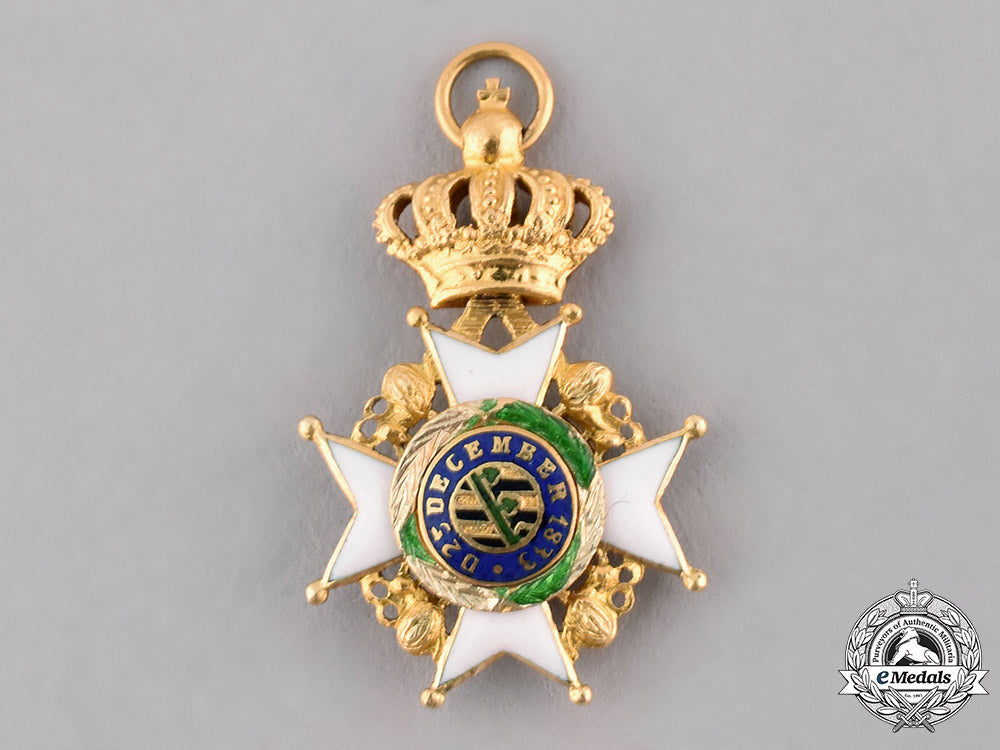 saxe-_coburg_and_gotha,_duchy._a_miniature_ernestine_house_order_in_gold,_commander’s_cross,_c.1900_c19_1757