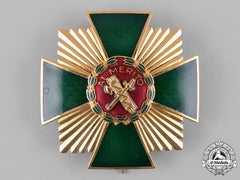 Spain, Kingdom. An Order Of Merit Of The Civil Guard, Grand Cross Of Merit With Red Distinction