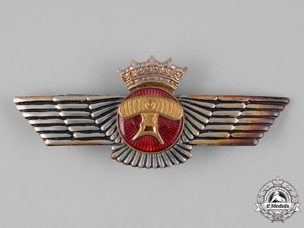 spain,_franco_period._an_air_force_airborne_protection(_radar)_wings,_c.1938_c19_1888