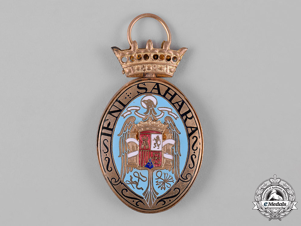 spain,_franco_period._a_medal_for_ifni-_sahara,_officer,_c.1965_c19_1892