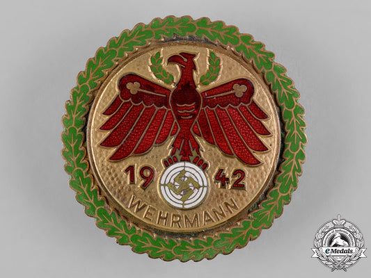 germany,_third_reich._a1942_tirol_gau_champion_marksmanship_badge_with_oak_leaves_c19_2085