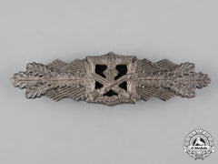 Germany, Wehrmacht. A Close Combat Clasp In Silver By C.f. Zimmermann