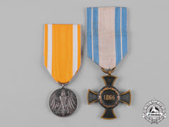 Germany, Imperial. A Pair Of Imperial Merit Medals