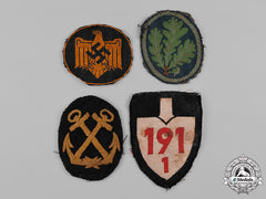 Germany, Third Reich. A Lot Of Second War Period Cloth Insignia