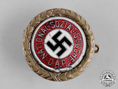 Germany, Nsdap. A Golden Party Honour Badge, A.h. & Dated