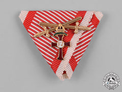 Austria, Imperial. A Ribbon For An Order Of Franz Joseph With Small Decoration