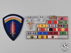 United States. A Second War Army Colonel's Insignia Group, Rare Rank Insignia