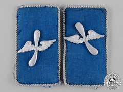 Germany, Dlv. A Set Of German Air Sports Association (Dlv) Officer’s Collar Tabs