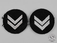 Germany, Hj. A Pair Of Hj/Dj Sleeve Rank Insignia