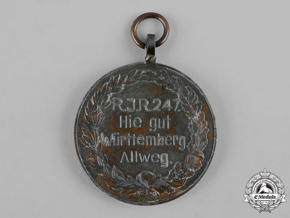 württemberg,_kingdom._a_medal_of_the_württemberg_reserve_infantry_regiment_no.247_c19_2602