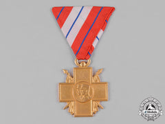 Yugoslavia, Kingdom. An Invalids Of War Commemorative Cross, Gold Grade For Officers