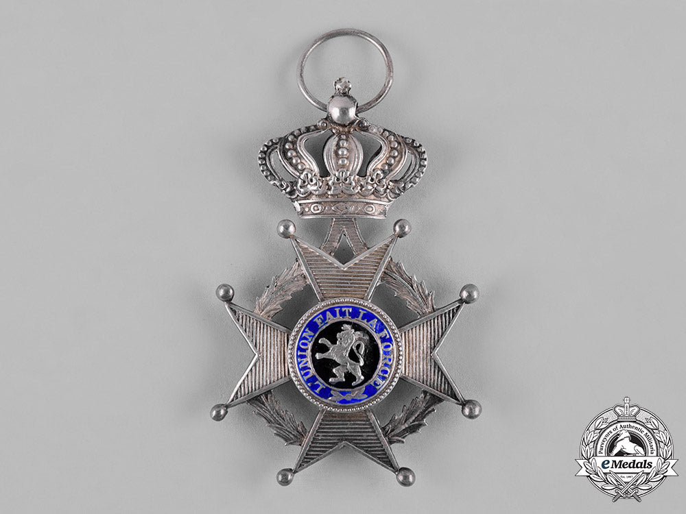 belgium,_kingdom._an_order_of_leopold_ii,_iv_class_officer_with_palm,_c.1920_c19_2752_1