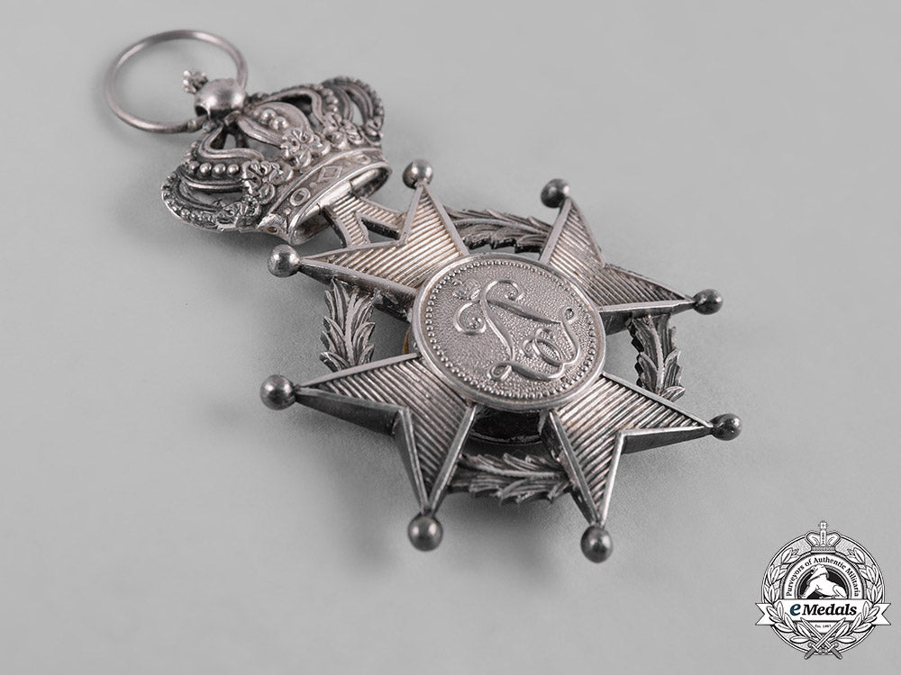 belgium,_kingdom._an_order_of_leopold_ii,_iv_class_officer_with_palm,_c.1920_c19_2755_1