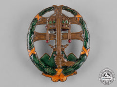 Hungary, Kingdom. An Army Officer's Badge For Combat Service