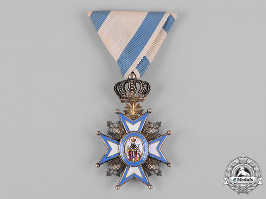 serbia,_kingdom._an_order_of_st._sava,_v_class_knight,_by_g.a._scheid,_c.1918_c19_2768