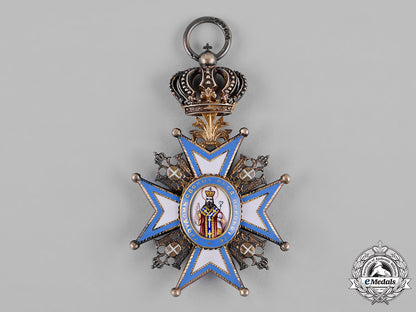 serbia,_kingdom._an_order_of_st._sava,_v_class_knight,_by_g.a._scheid,_c.1918_c19_2770