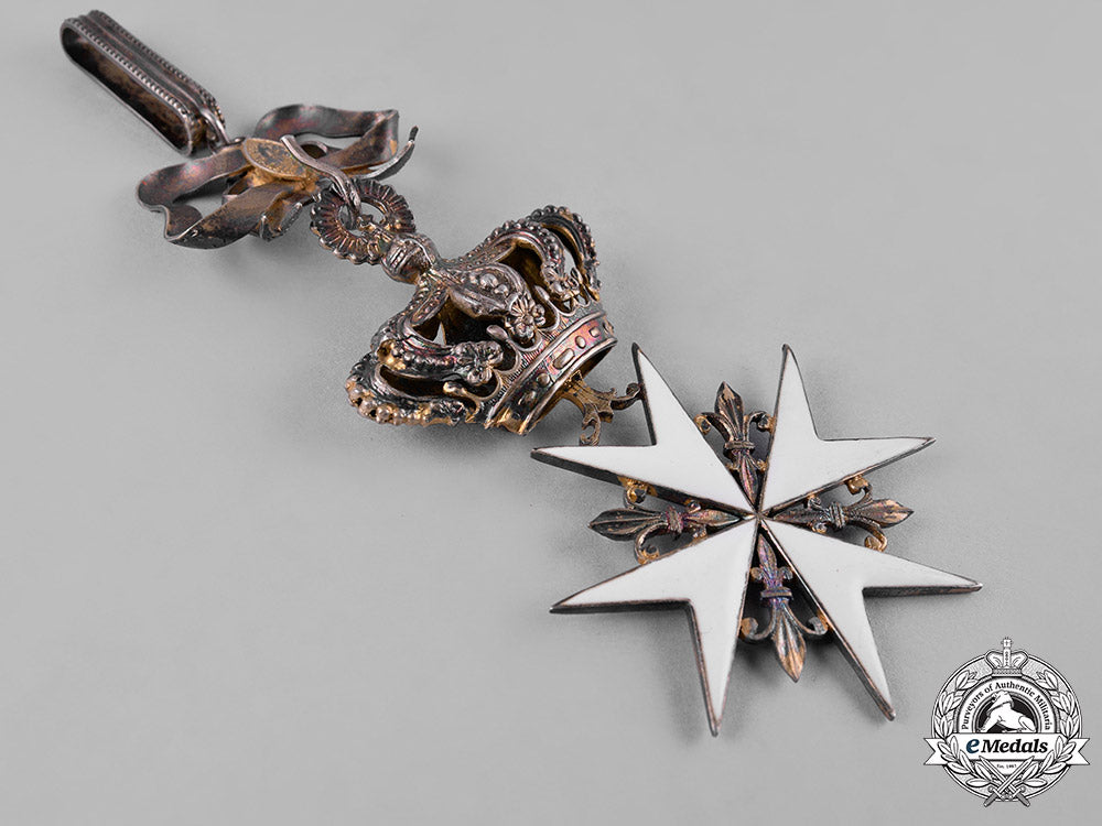 italy,_kingdom._an_order_of_merit_of_the_sovereign_military_hospitaller_order_of_saint_john,_by_tanfani_bertarelli_c19_2914