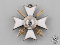 Saxony, Kingdom. A Civil Merit Order With Swords, Miniature Version