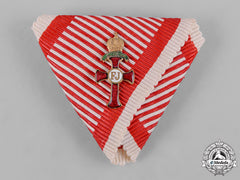 Austria, Empire. An Order Of Franz Joseph, Miniature Officer With War Decoration