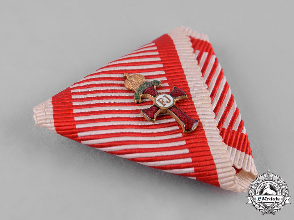 austria,_empire._an_order_of_franz_joseph,_miniature_officer_with_war_decoration_c19_3031_1