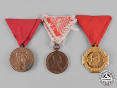 Austria, Empire. Three Medals & Decorations