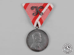 Austria, Empire. A Bravery Medal, I Class Silver Grade With Officer's Decoration, C.1917