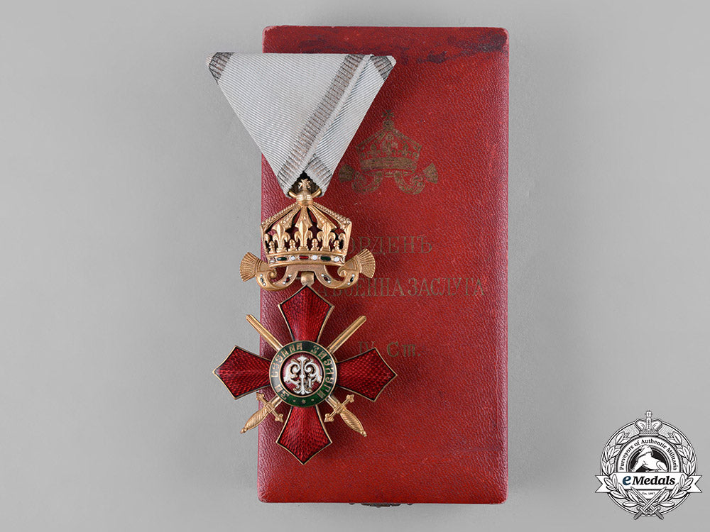 bulgaria,_kingdom._an_order_of_military_merit,_iv_class_officer_with_case,_c.1920_c19_3046_2_1_1
