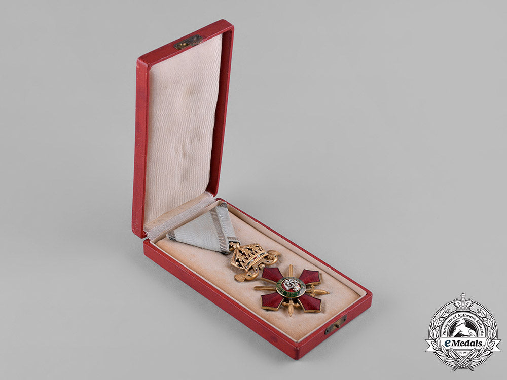 bulgaria,_kingdom._an_order_of_military_merit,_iv_class_officer_with_case,_c.1920_c19_3054_2_1_1