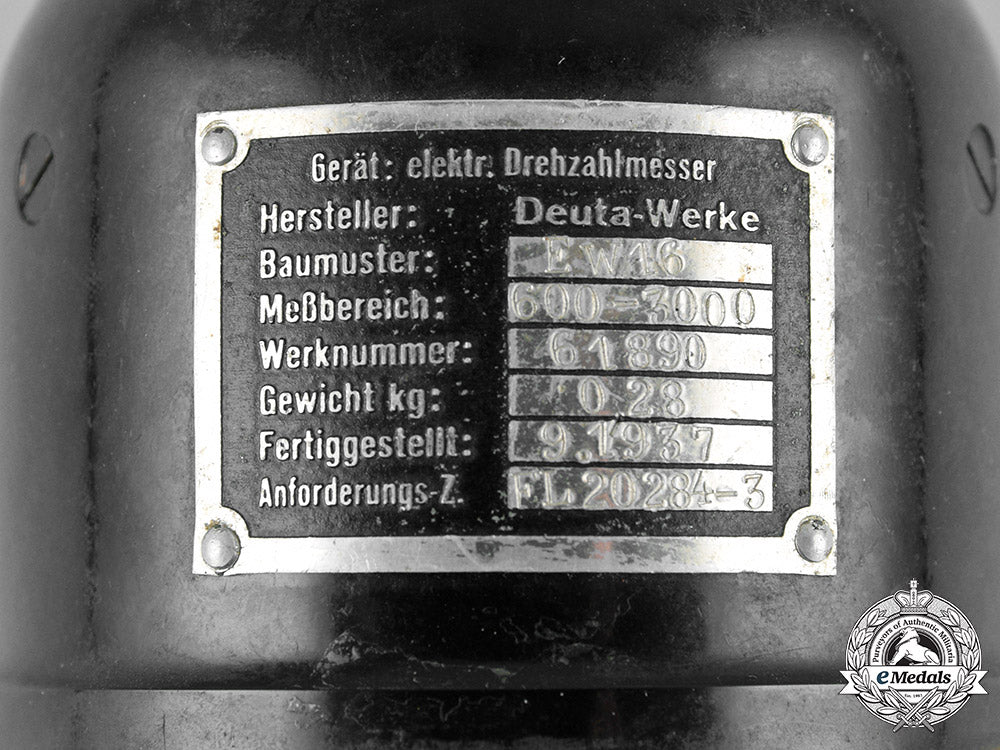 germany,_luftwaffe._a_tachometer_by_deuta-_morell,_c.1937_c19_3149