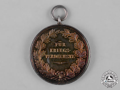 hesse-_darmstadt,_grand_duchy._a_general_honour_decoration,_silver_medal_for_war_merit,_c.1917_c19_3395