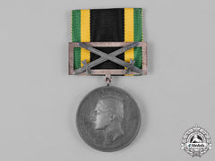Saxe-Weimar-Eisenach, Duchy. A General Honour Badge With Swords, Silver Grade