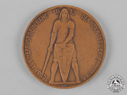 germany,_imperial._a1913_german_patriotic_league_battle_of_leipzig_medallion,_by_heinrich_schneider_c19_3466