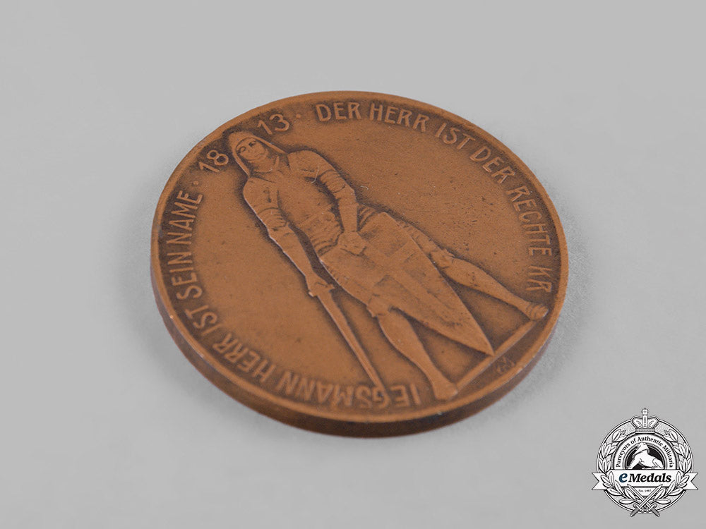 germany,_imperial._a1913_german_patriotic_league_battle_of_leipzig_medallion,_by_heinrich_schneider_c19_3468