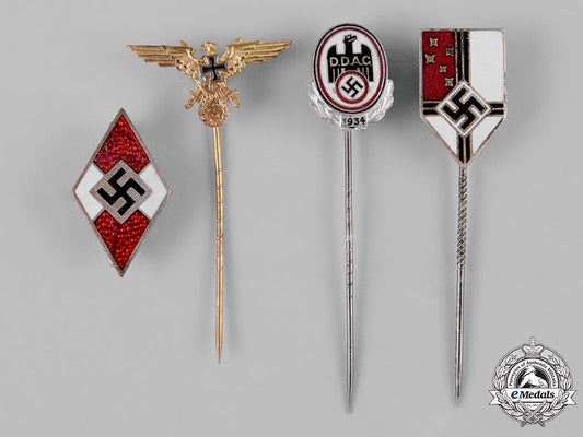 germany,_third_reich._a_mixed_group_of_pins_c19_3532