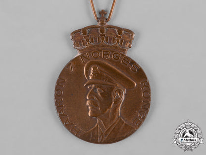 norway,_kingdom._a_medal_for_the70_th_birthday_of_king_haakon_vii1942_c19_3556