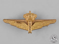 Italy, Kingdom. An Air Force Observer Qualification Badge