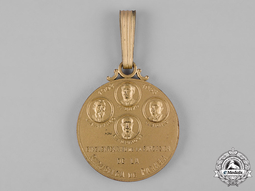 panama,_republic._a_medal_for_the_fiftieth_anniversary_of_republic_of_panama1903-1953_c19_3614_1