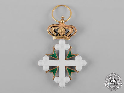 italy,_kingdom._an_order_of_st._maurice_and_st._lazarus_in_gold,_v_class_knight_c19_3809