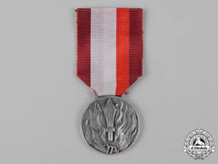 Italy, Kingdom. A Medal For Service Merit In The National Fire Brigade