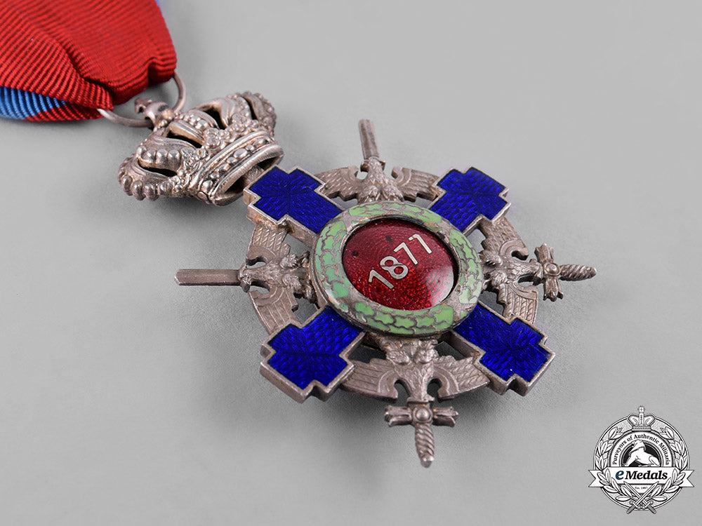 romania,_kingdom._an_order_of_the_star_of_romania,_v_class_knight,_military_division,_c.1940_c19_3828
