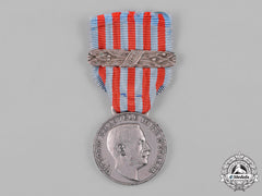 Italy, Kingdom. A Medal For The Libyan Campaigns With 1913-14 Clasp